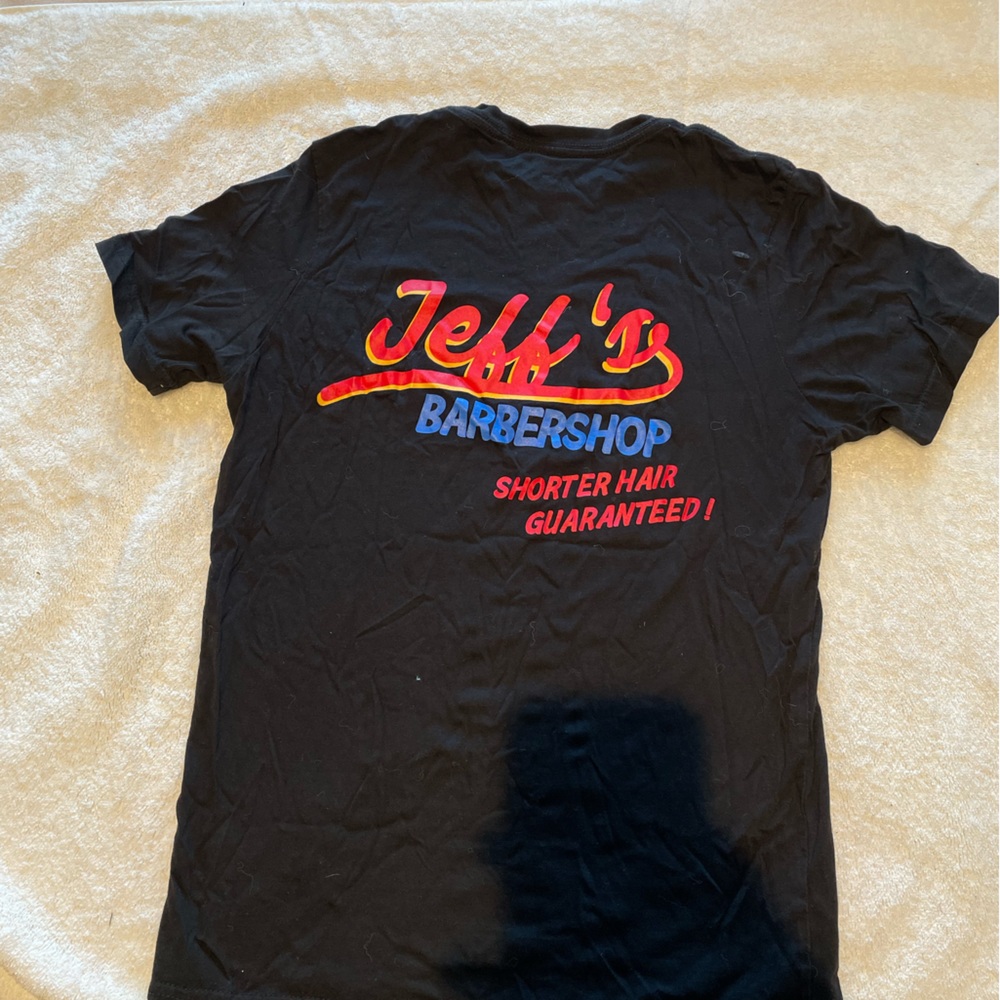 Jeff’s barbershop tee